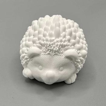 Deko Igel aus keramischem Gießmaterial - Frontalansicht