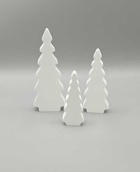 Deko Set Lebkuchenmann und Weihnachtsbaum -  Frontansicht
